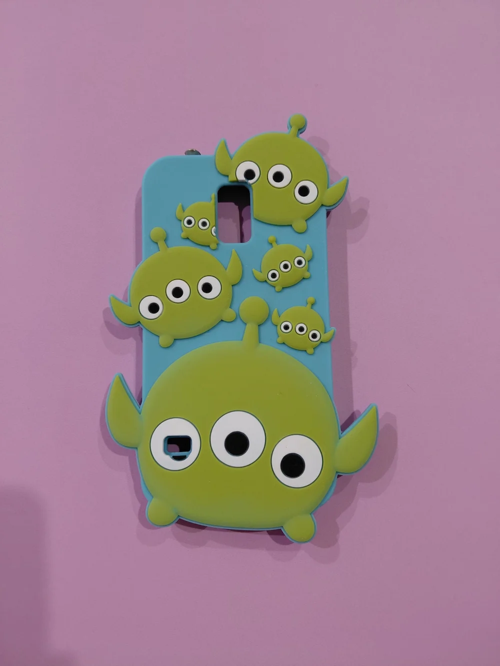 Samsung Galaxy S8 Toy Story Phone Case With Jewerly Plug Yellow